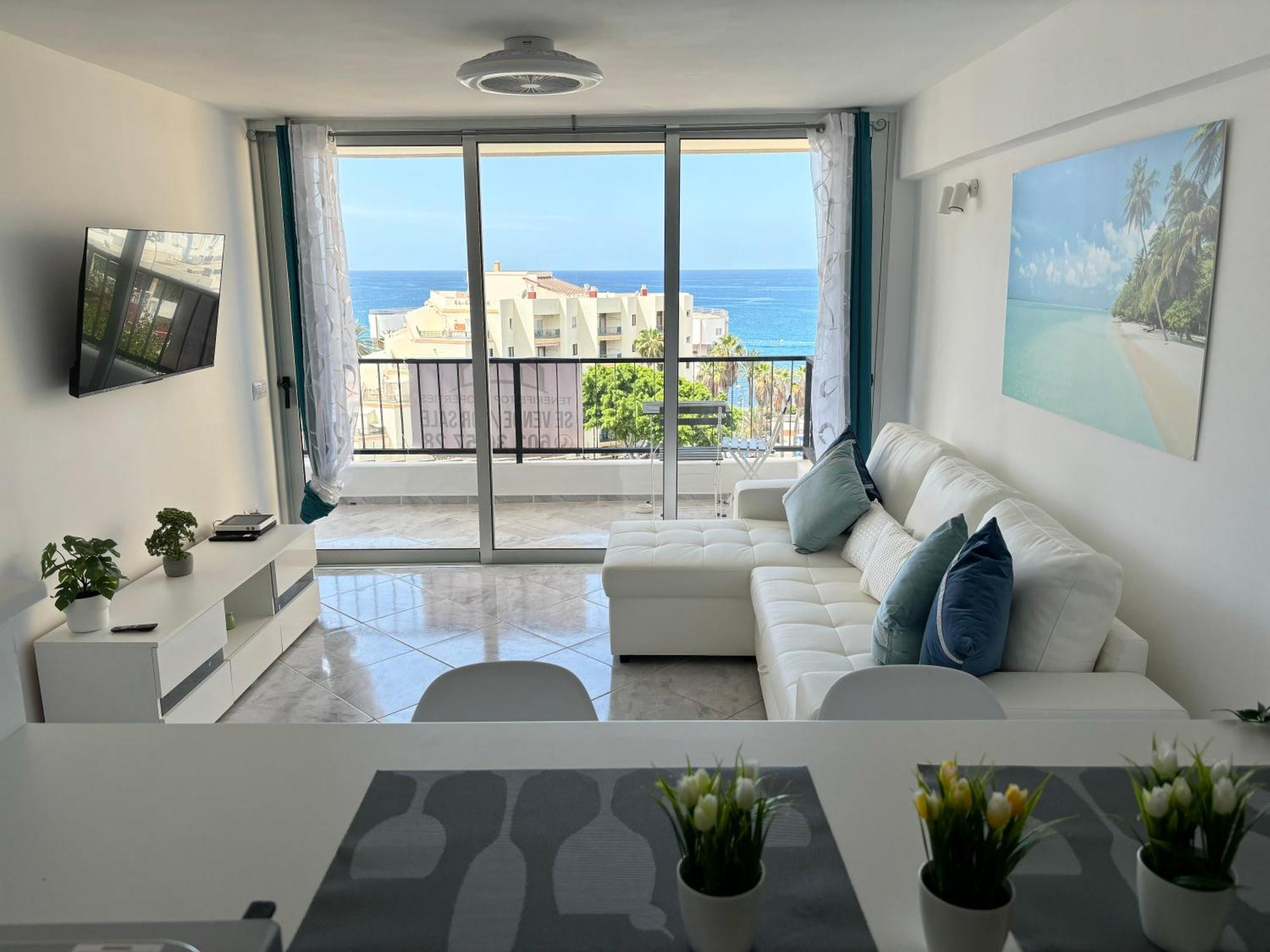Luxury Ocean View Apartment 6Th Floor Los Cristianos (Tenerife) Exterior foto